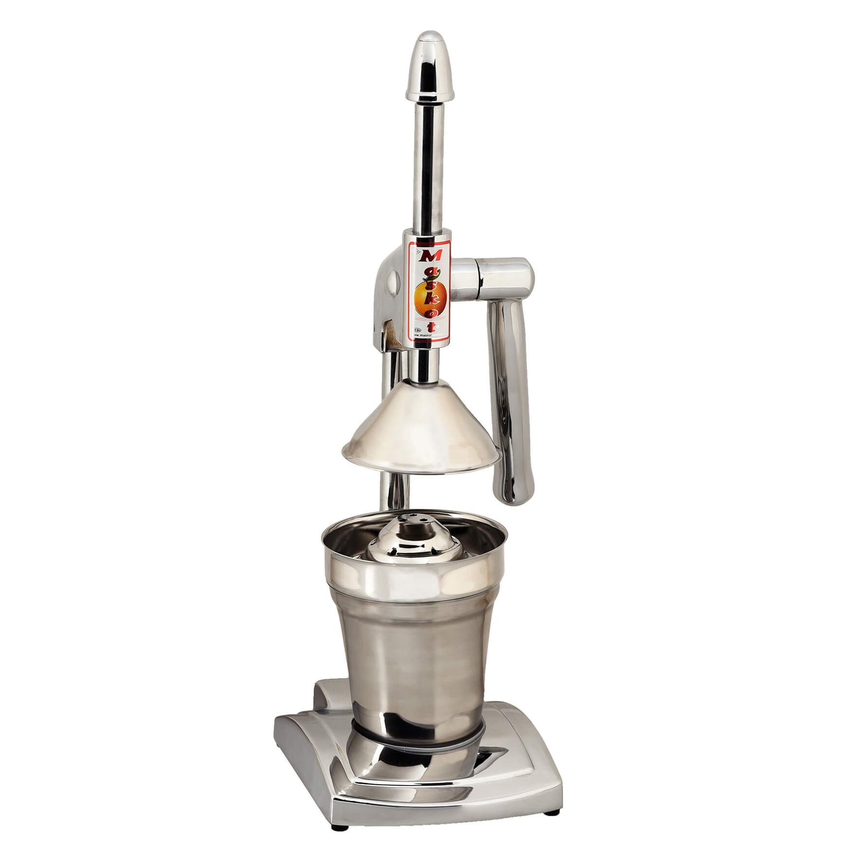 Slim Household Citrus Juicer – Chrome (HS1-C3), product photo