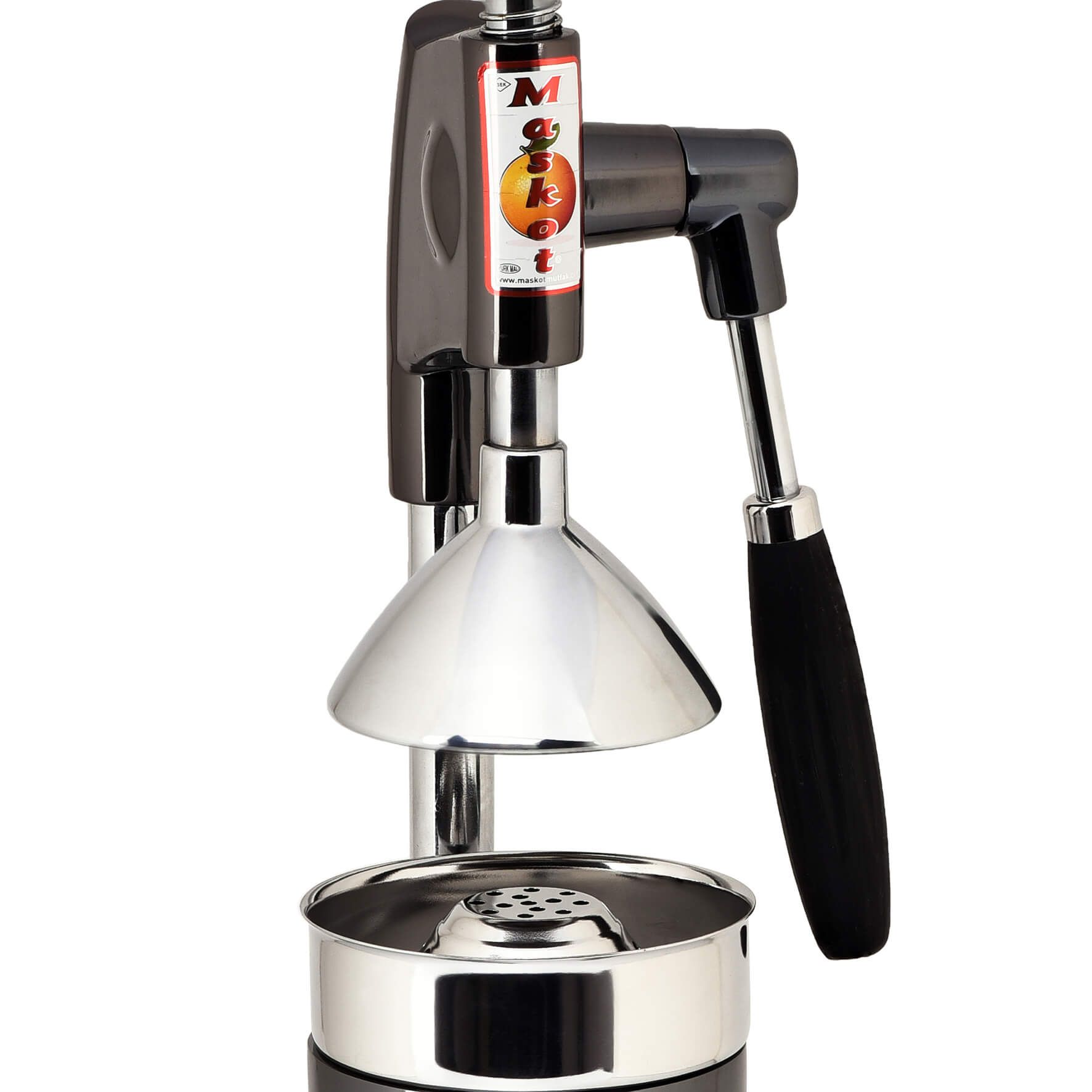 Ay (Moon) Commercial Citrus Juicer – Sapphire, seen from another angle