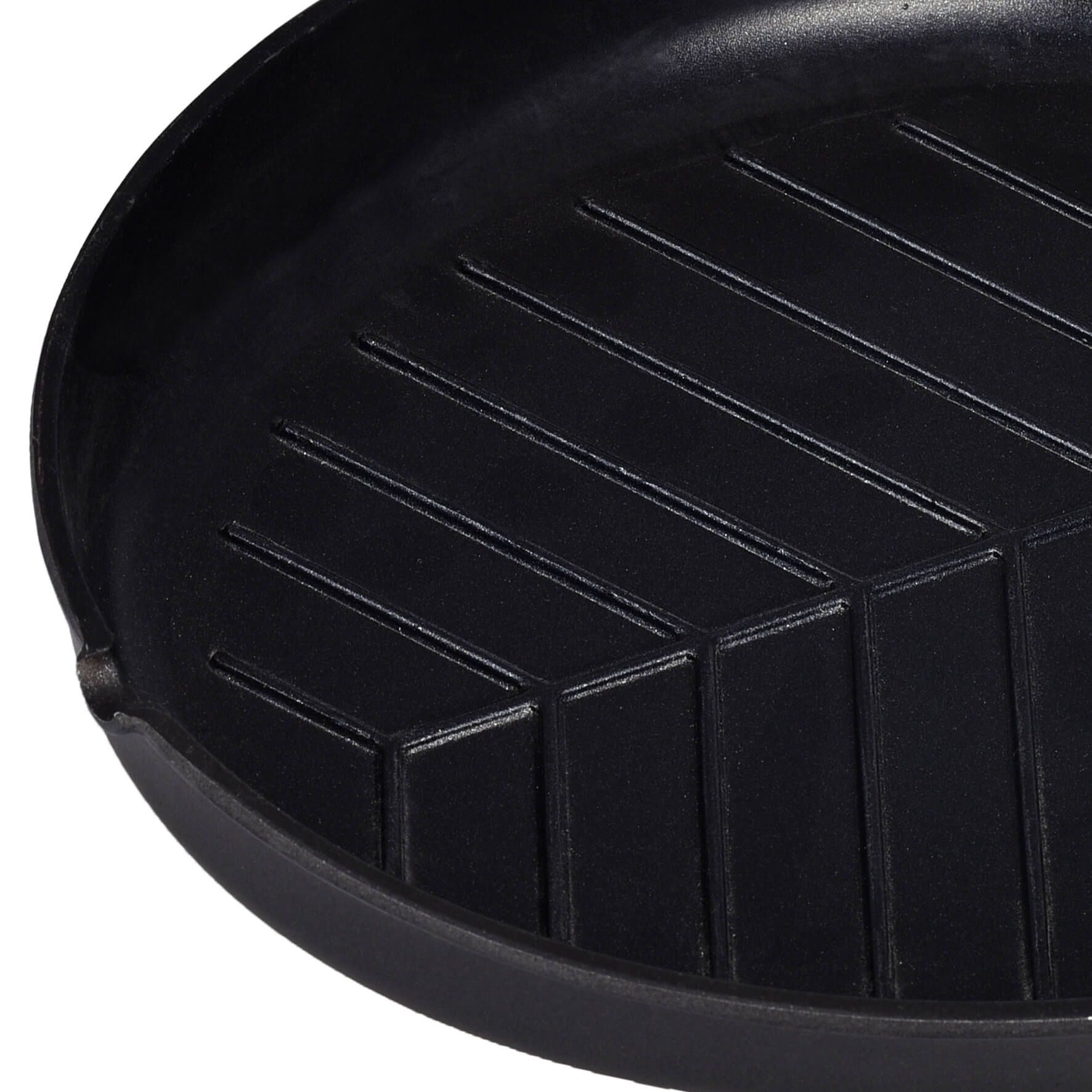 Oval Grill Pan, close-up detail