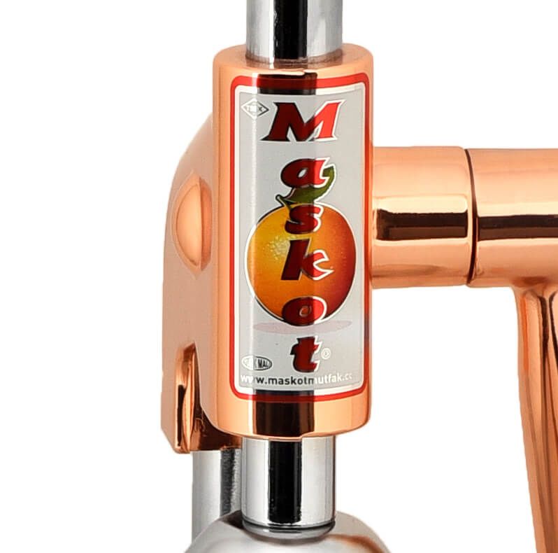 Form Household Citrus Juicer – Copper, side view