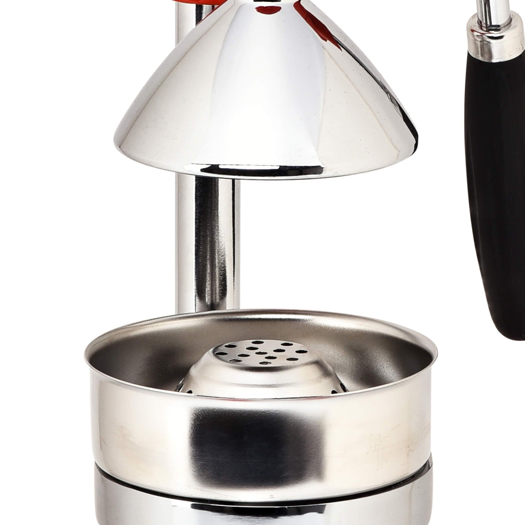Classic Commercial Citrus Juicer – Painted, side view