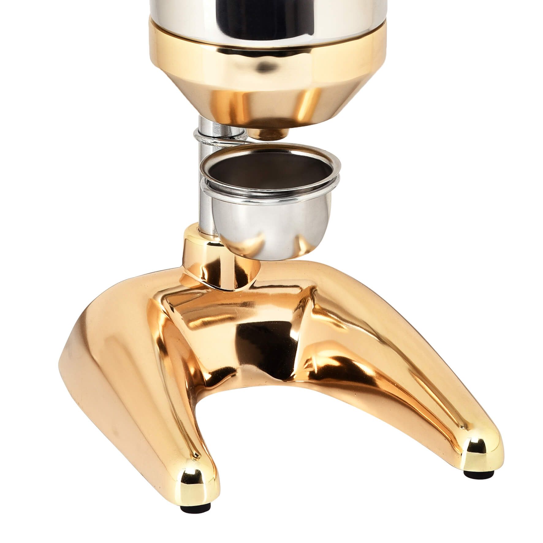 Classic Commercial Citrus Juicer – Gold, side view