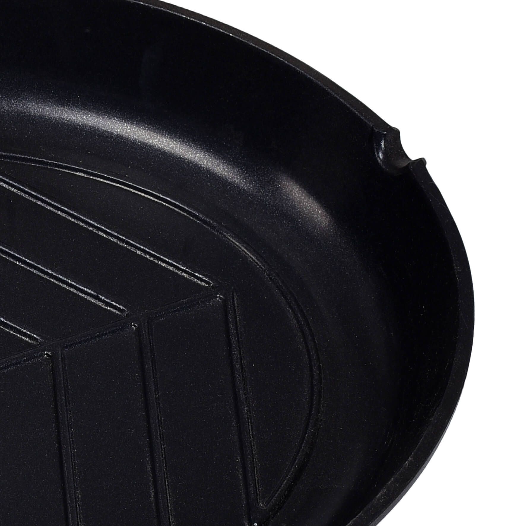 Oval Grill Pan, rear view