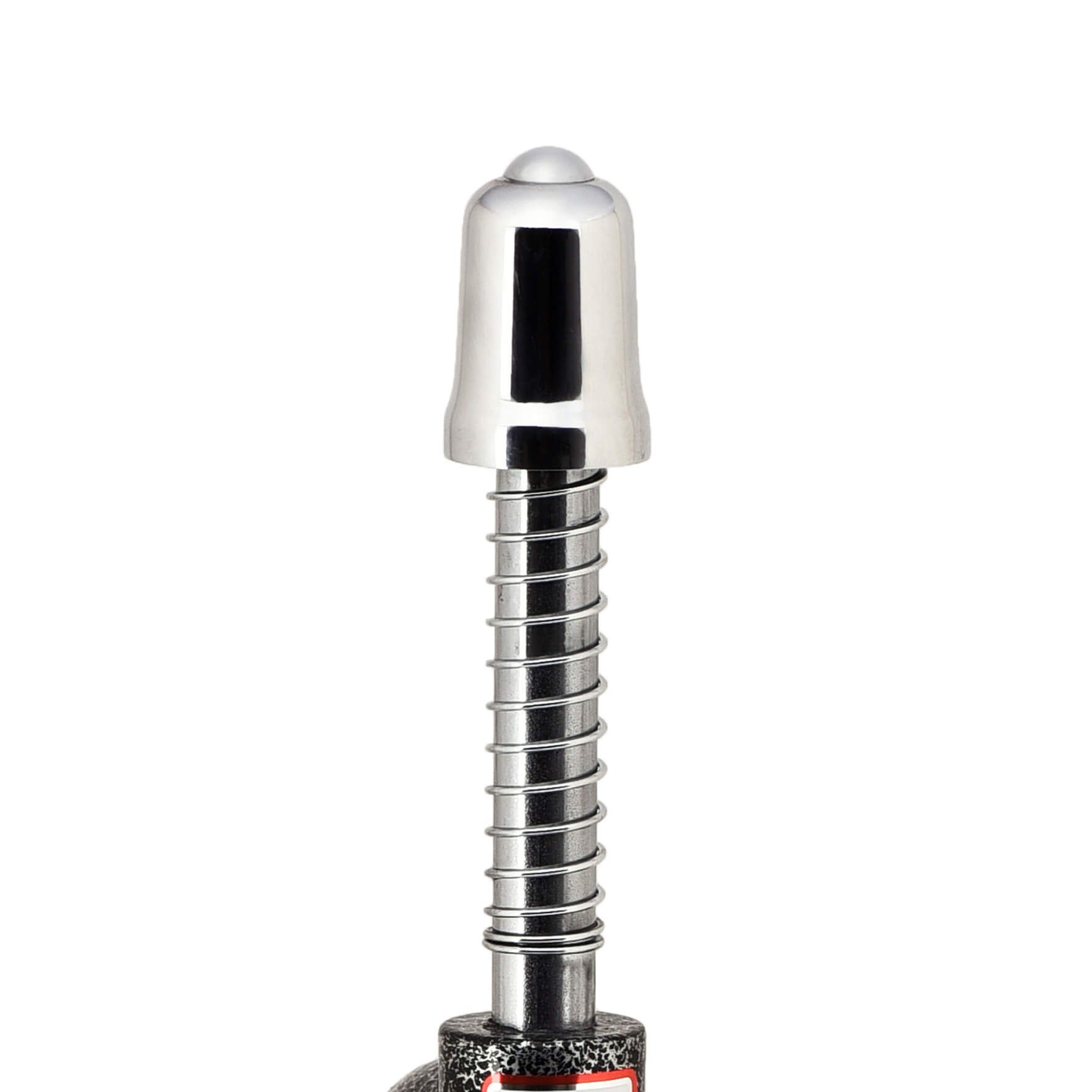 Cast Commercial Juicer – Silver Hammered (Grey & Black), rear view