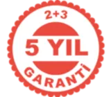 2+3 = 5-year warranty
